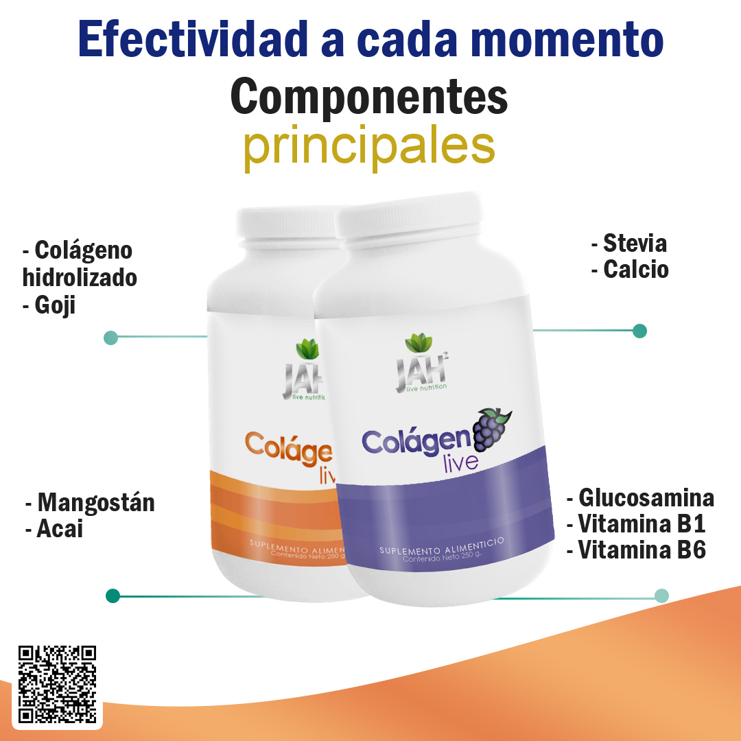 COLÁGENO LIVE componentes principales