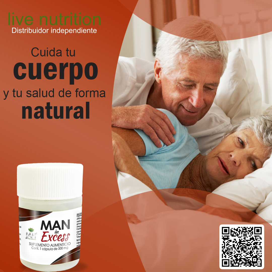 MAN IN EXCESS 1 TABLETA live nutrition