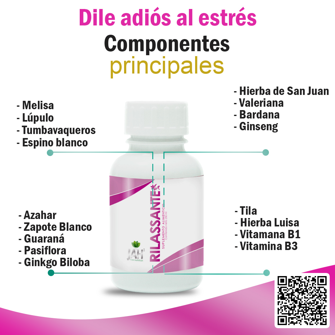 RILASSANTE LÍQUIDO componentes principales