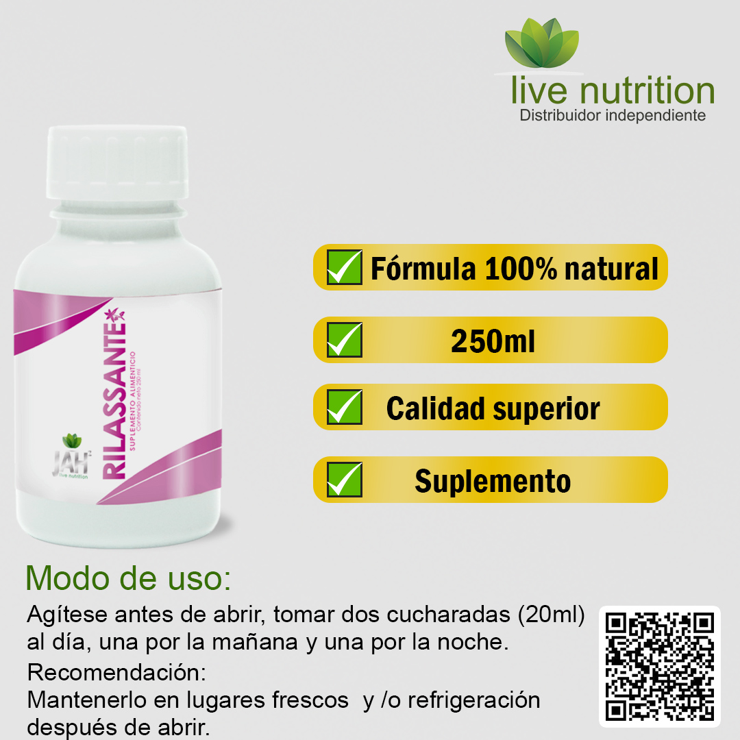 RILASSANTE LÍQUIDO modo de uso