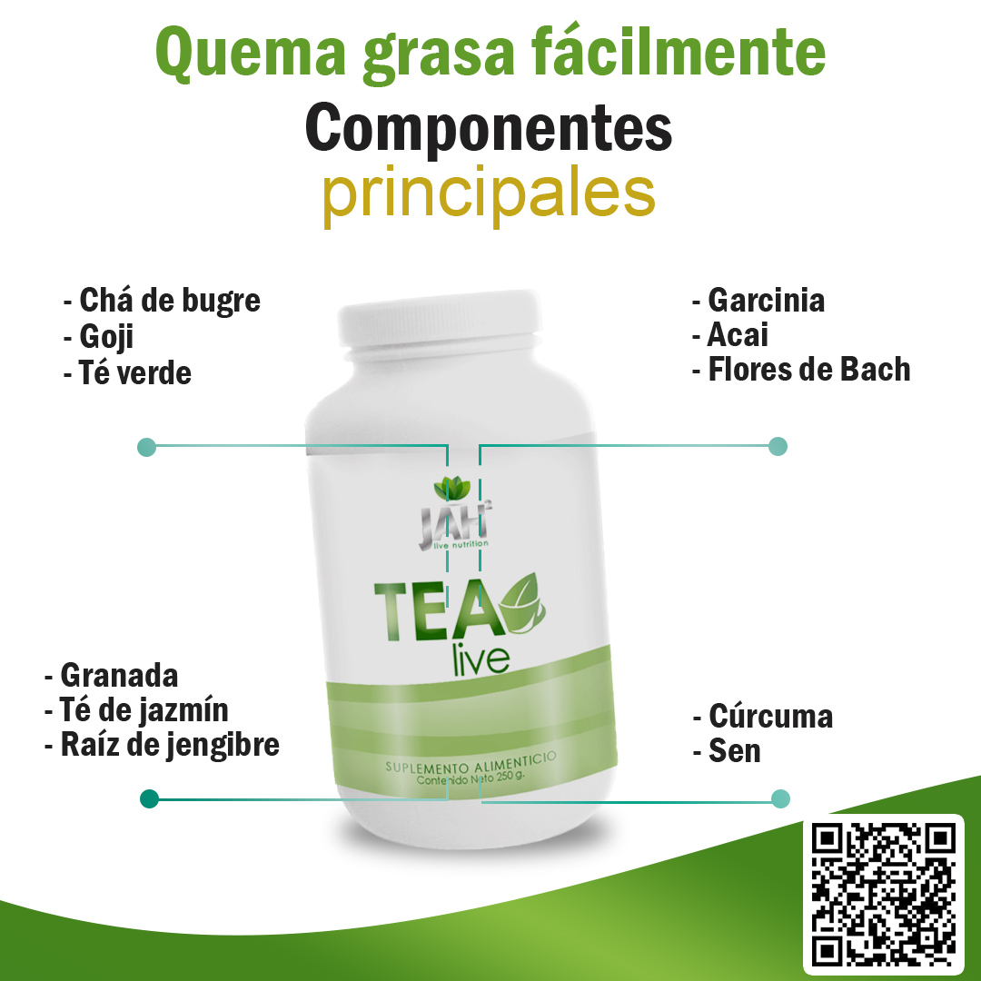 TEA LIVE componentes principales
