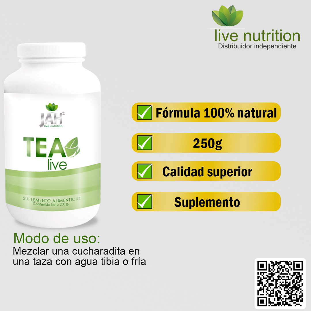 TEA LIVE modo de uso